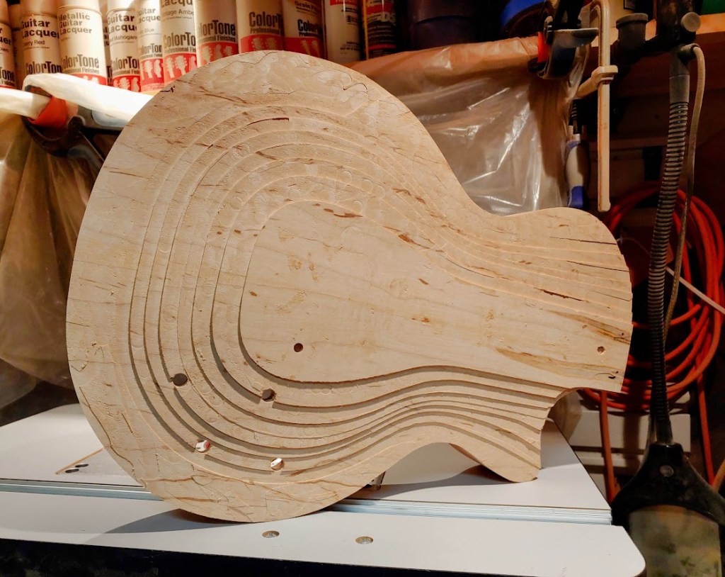 body carve with hand router