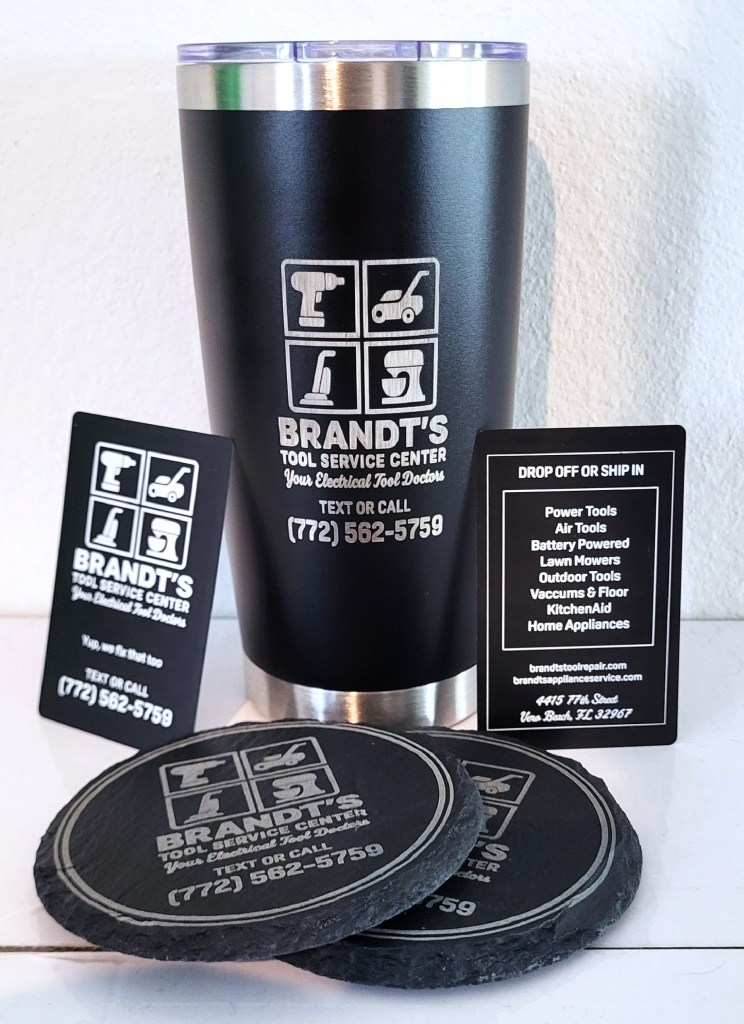 Engraved Items for Business Event