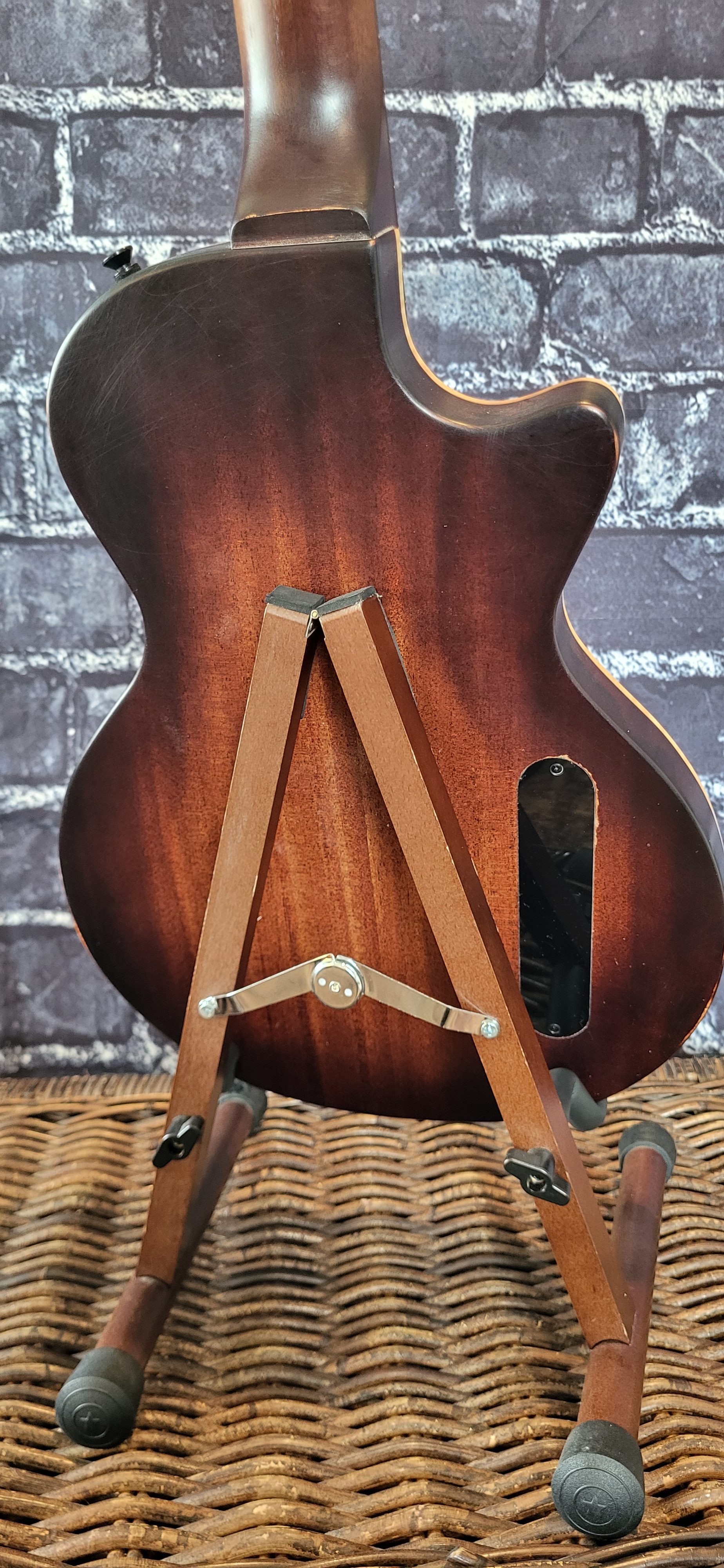 Danny Boy Lefty Flame Top Tuxedo Body Back