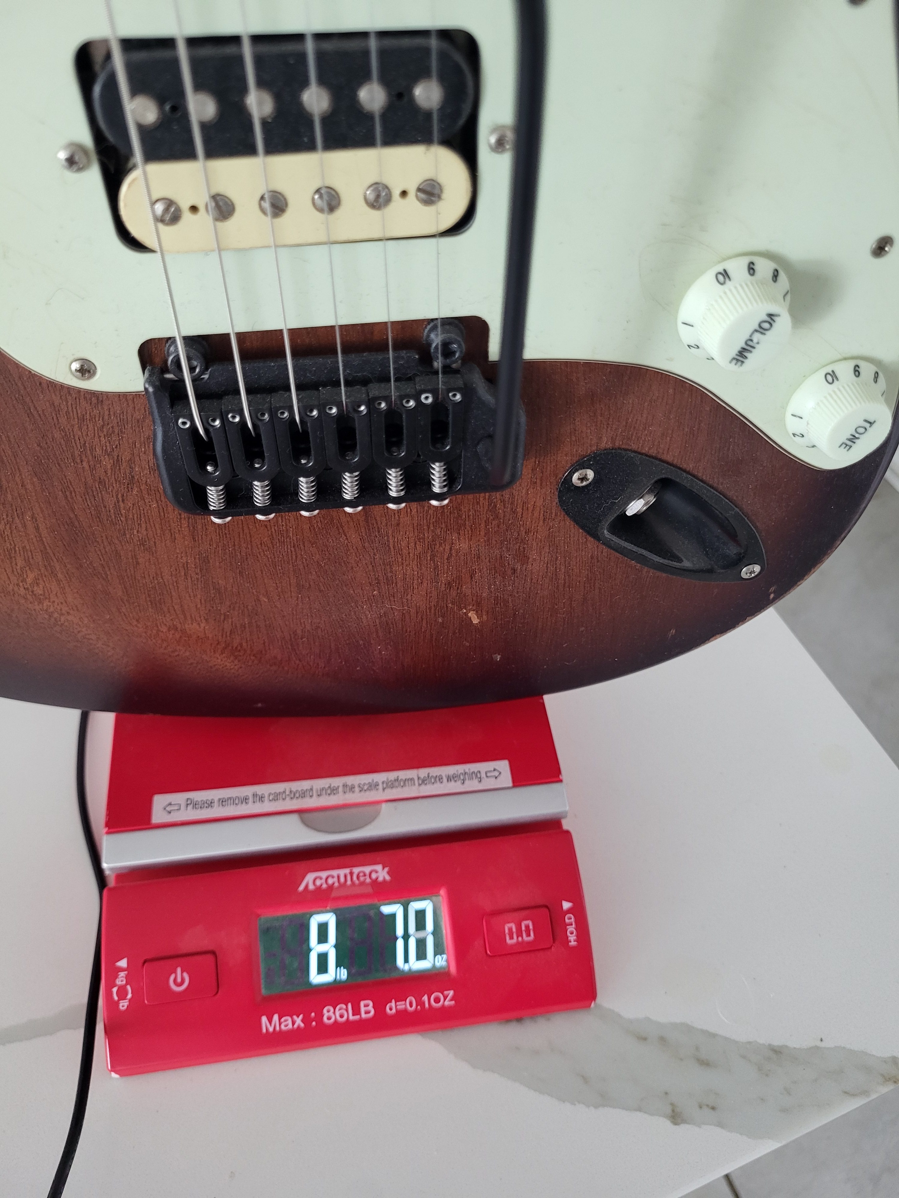 Hummer Vibro Aged Burst Scale Weight