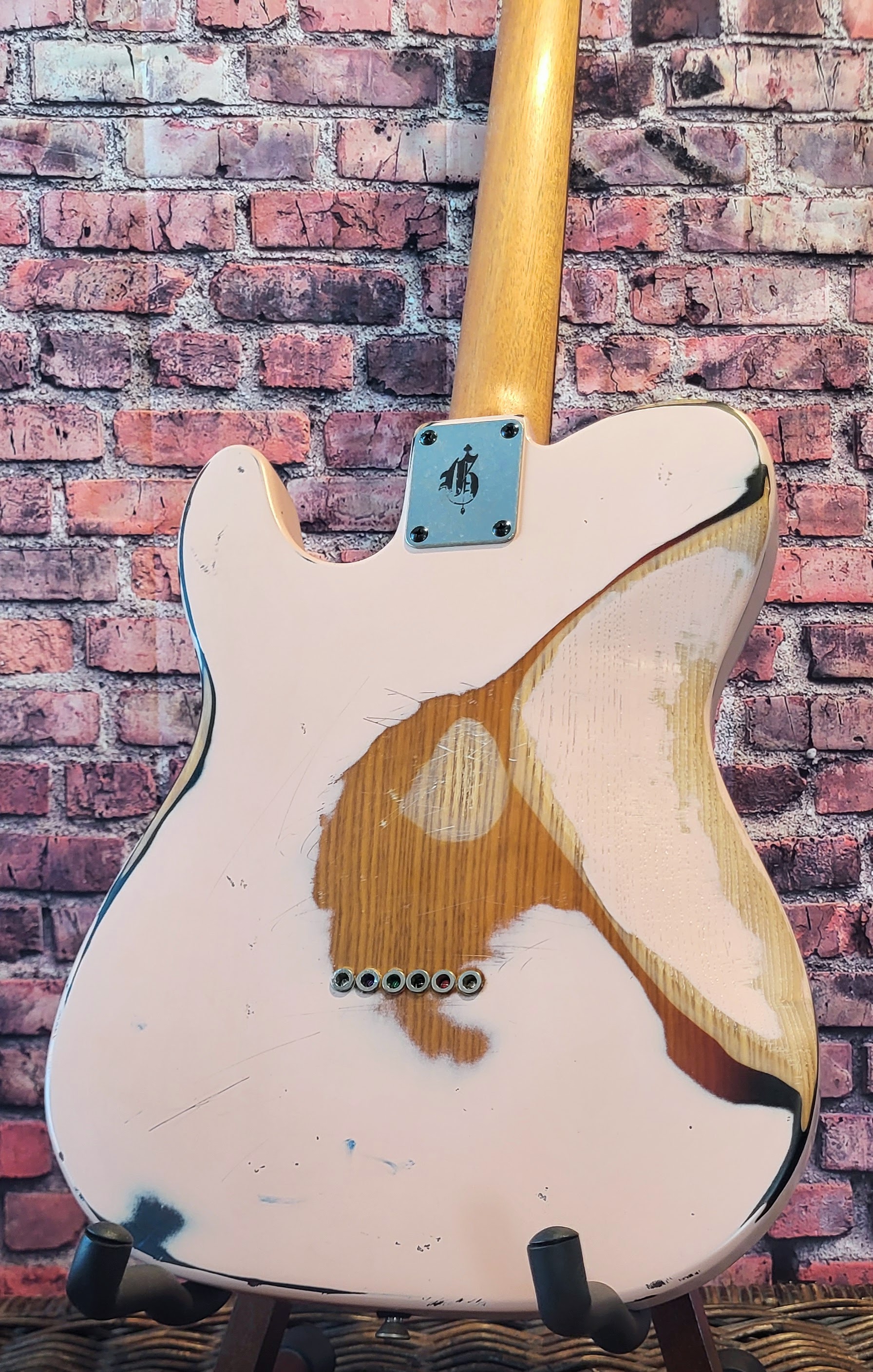 Oiler Pink Sunburst Back Body